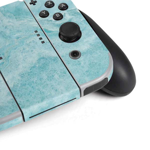 Crystal Turquoise Nintendo Switch OLED (2021) Skin